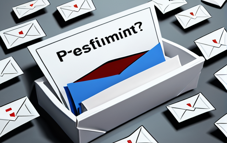 **Prompt:** A clean, modern inbox overflowing with emails; some unopened, one email highlighted with a captivating subject line using a question mark. Focus on the visual contrast between the ignored emails and the one that stands out. High-resolution, digital art.