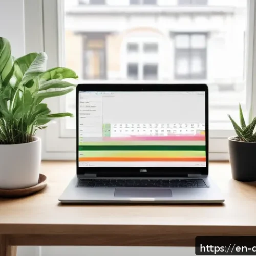 Home 17 미니멀한 디지털 라이프를 위한 필수 앱 - A modern minimalist workspace featuring a sleek laptop displaying a clean, simple to-do list app int...